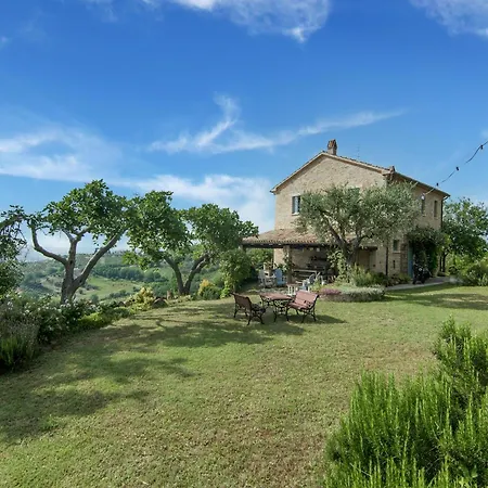 Vakantiehuis Mansion In Vallefoglia With Pool And Panorama *