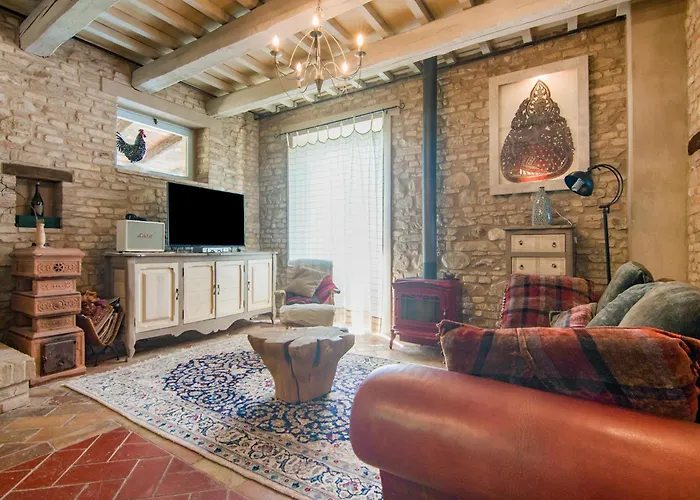 Ferienhaus Mansion In Vallefoglia With Pool And Panorama *