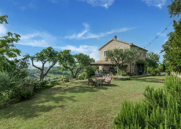 Holiday home Mansion In Vallefoglia With Pool And Panorama *